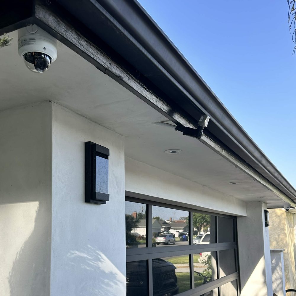 Exterior camera installation