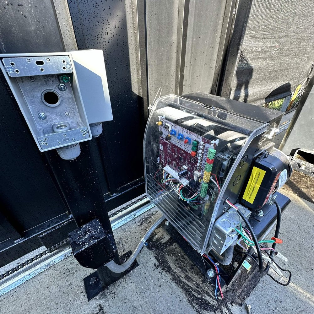 Gate operator & remote access control installation
