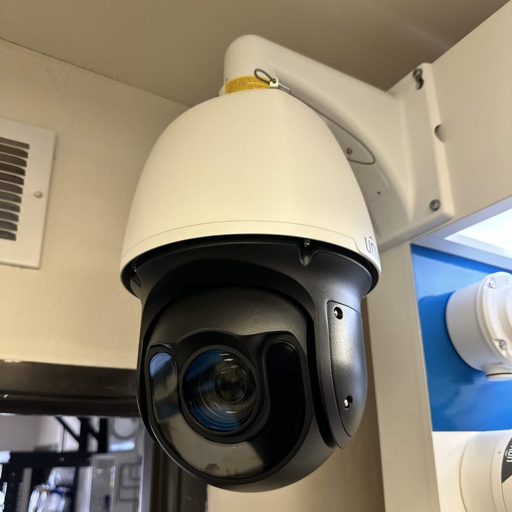 PTZ camera installation
